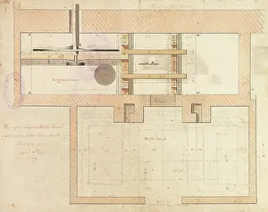 Grimshaw: Plan of the engine and boiler houses