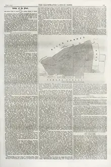 Warehouses: Plan of the Great Fire of Southwark