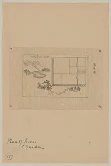 Floorplan: Plan of house and garden