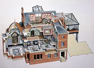 Aitchison: Plan for Leighton House, London, UK