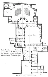 Franche: PLAN OF A MARQUIS HOUSE