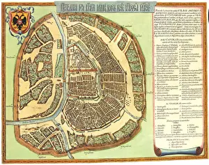 1662: Plan of Moscow - 1662