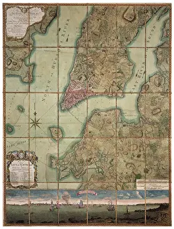 1766: Plan of New York City 1766