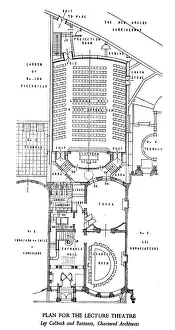 Proposed: Plan of the proposed Lecture Theatre - RAeS