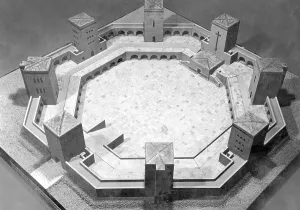 Crypt: Plan for the reconstruction of the Tannenberg Memorial