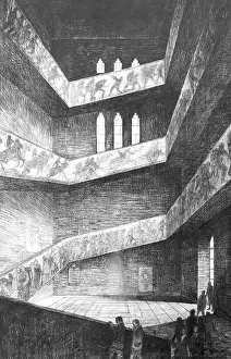 Crypt: Plan for the reconstruction of the Tannenberg Memorial