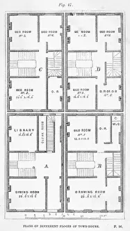 Floors: PLAN OF TOWN-HOUSE