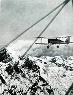 Terry Parker: Plane flying at 32, 000 feet approaching Mount Everest