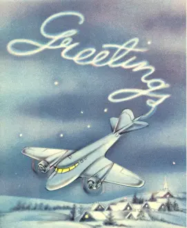 Thank: Plane and Greetings
