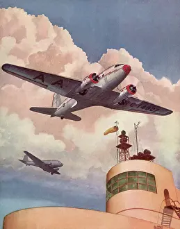 Airliners: Planes Over Airport