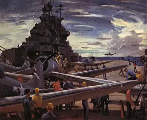 Draper: Planes on Flight Deck
