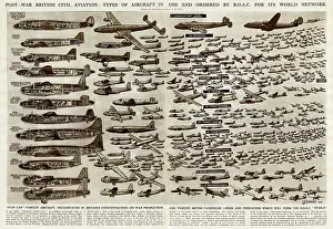 Oversea: Planes Used and Ordered by the B.O.A.C by G. H. Davis