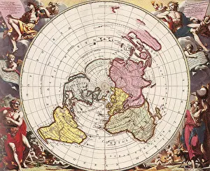 Fanciful: Planisphere 1729
