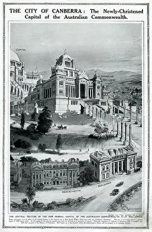 Bron: Plans for the City of Canberra, Australia