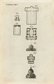 Charles Taylor: Plans and sections of ancient churches