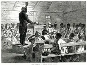 Worshipping: PLANTATION WORSHIP 1863