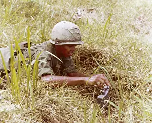 Jack Novak Collection: PLANTING A MINE/VIETNAM