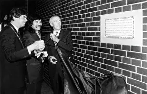 Maitre: Plaque for artist Helmut Leherb