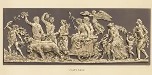 Griggs: Plaque depicting the triumph of Bacchus and Ariadne