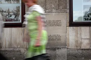 Srpska: Plaque, Museum of the Assassination of Franz Ferdinand