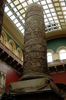 Plaster: Plaster cast of Trajan's column. Replica of 1864. Victoria a
