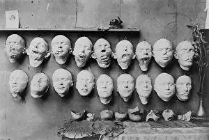 Mutilated: Plaster casts of WW1 soldiers mutilated faces
