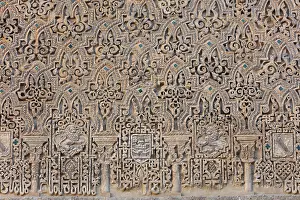 Monteria: Plasterwork, Facade, Mudejar Palace, Real Alcazar