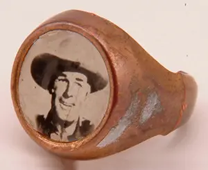 Signet: Plastic US Cowboy Ring
