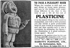 Plasticine: Plasticine advertisement, WW1