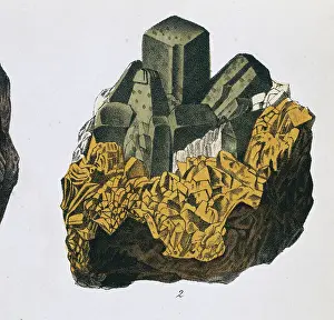 Nesosilicate: Plate 10, fig 2 from Mineralienbuch