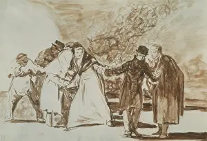 Proverbs: Plate 16 of Proverbs. Preparatory drawing
