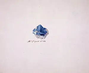 Minerals: Plate 16d from Specimens of British minerals? vol.2 (1802) b