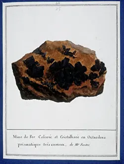 Mineralogy: Plate 25 from Mineralogie