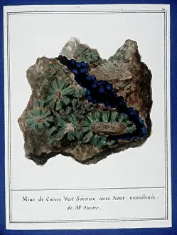 Mineralogy: Plate 40 from Mineralogie