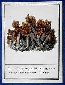 Swebach: Plate 8 from Mineralogie