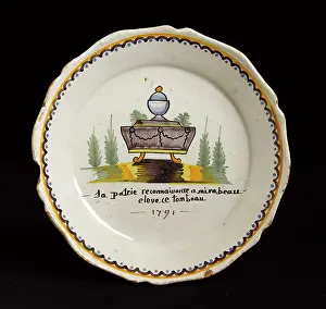 Grateful: Plate. Aux Manes De Mirabeau