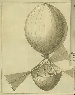 1783: Plate from Considerations sur le Globe Aerostatique