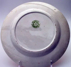 Grimwades: Plate inscribed When the ell is it goin to be strawberry