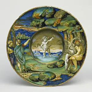 Urbino: Plate: Leda and the Swan