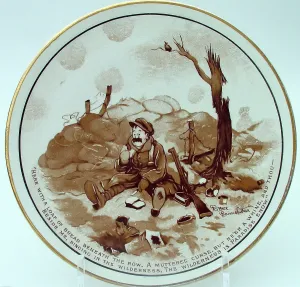 Whine: Plate - Here with a loaf of bread, beneath the row