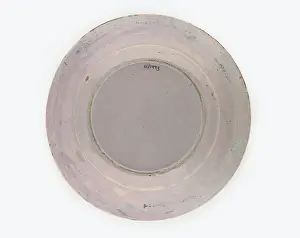 Tin Glazed: Plate, reverse