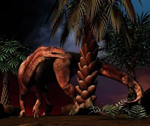 Prowling: Plateosaurus was a dinosaur that lived during the Late ?
