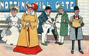Dodgy: Platform of Notting Hill Gate Underground Station