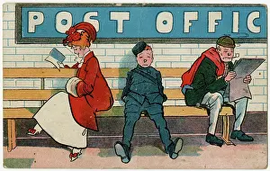 Unlucky: Platform of Post Office (St. Paul's) Underground Station