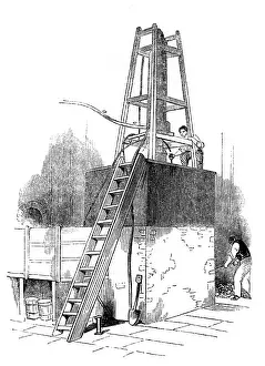 1844: Platinum still for concentrating sulphuric acid
