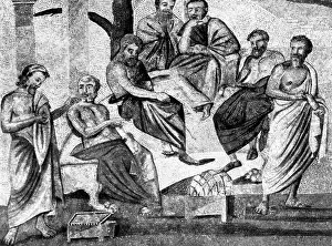 Plato: Plato, 427 - 347 BC, Greek philosopher, with