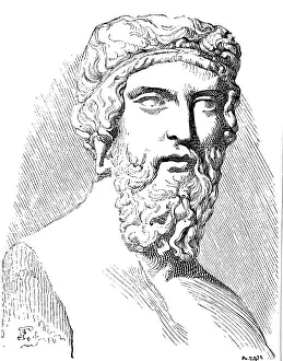 Plato: Plato, 427 BC - 347 BC, Greek philosopher, portrait
