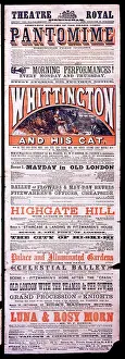 Panto: Playbill, Dick Whittington, Theatre Royal, Birmingham