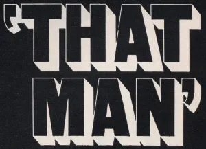 X100498: Playboy - 1967, That Man, font, slogan