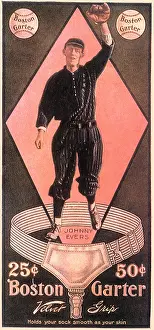 Evers: Player on Garter Ad